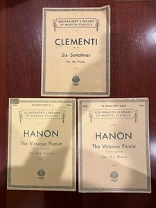 Schrimer's Library for Piano Lot of 3 - Picture 1 of 5