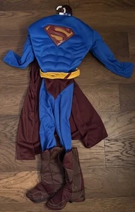 Child Superman Halloween Costume Unisex Size Medium~Suit & Cape - Picture 1 of 1