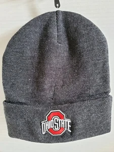 Ohio State OSU Buckeyes Cuffed Knit Winter Fleece Lined Beanie Hat Unisex Adult - Picture 1 of 4