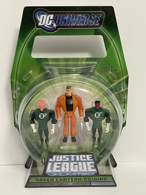 DC Universe Justice League Unlimited Green Lantern Origins 3 Pk SDCC Exclusive - Image 1 of 4