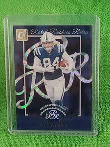Tyler Warren 2025 Panini Donruss Rated Rookies Retro RC #9 - Colts - Bild 1 von 6