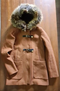 Zara Woman - Dufflecoat - XS - Braun - Viskose - sehr gut!*@* - Bild 1 von 10