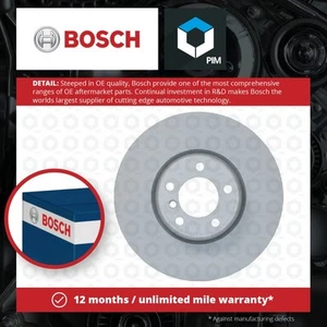 2x Brake Discs Pair Vented fits BMW 316D F30, F31 2.0D Front 12 to 19 340mm Set - Picture 1 of 6