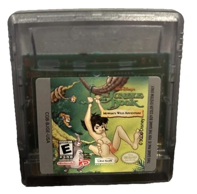 Gameboy Color Game: Disney's The Jungle Book Tested Working Nintendo Loose Gbc - Image 1 of 4