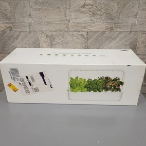 Click & Grow Light Indoor Herb Garden Kit Smart Garden 9 Pods White New in Box - Picture 1 of 10