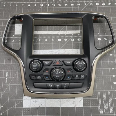 Jeep Grand Cherokee 2014 2015 calefacción aire acondicionado control climático tablero bisel conjunto OEM Foto 1 de 4