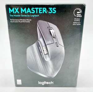 Logitech MX Master 3S Bluetooth Edition Wireless Mouse, Black 910-007500 - Picture 1 of 8