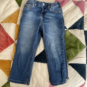 Mini Boden Girls 3/4 Length Jeans Age 8 - Picture 1 of 2