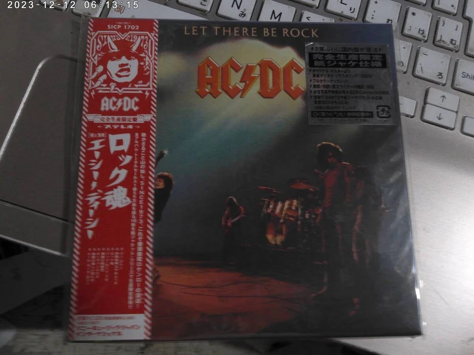AC/DC Mini LP CD Paper sleeve Limited Edition Japan Promo Not for sale New Foto 1 de 2
