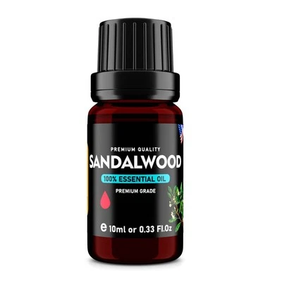 Sandalwood (Santalum album) 100% Pure Essential Oil, Select Grade, 10ml - Image 1 of 4