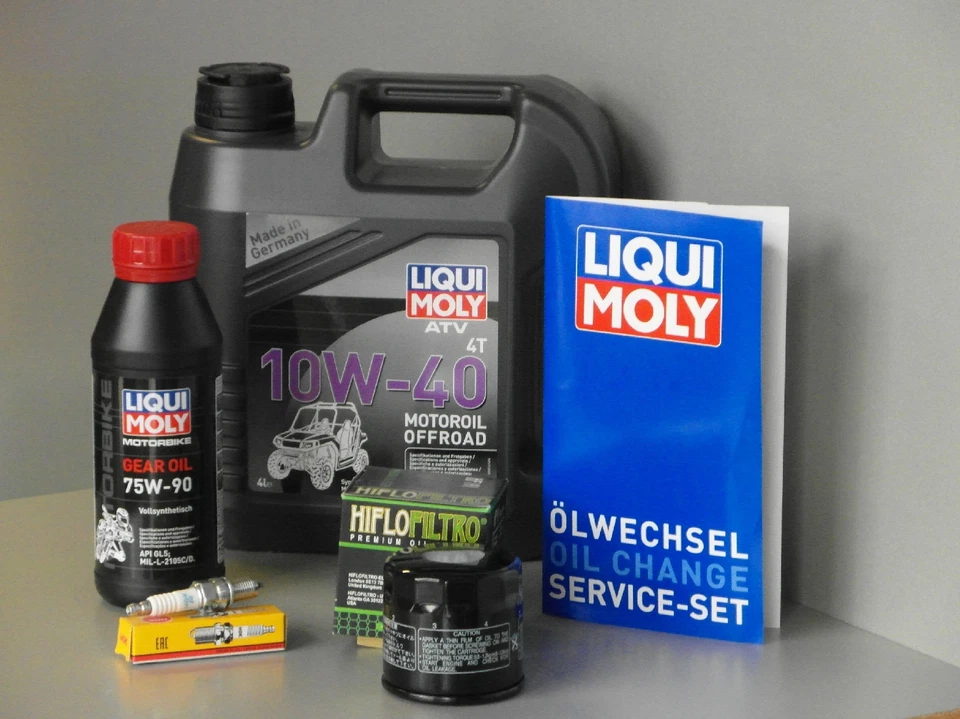 Wartungs - Set  ATV  DINLI 565 EVO / Centhor, Inspektion mit Oelfilter, Kerze - Bild 1 von 1