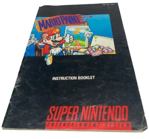 SNES Mario Paint Instruction Booklet for Super Nintendo Manual Only No Game - Picture 1 of 2