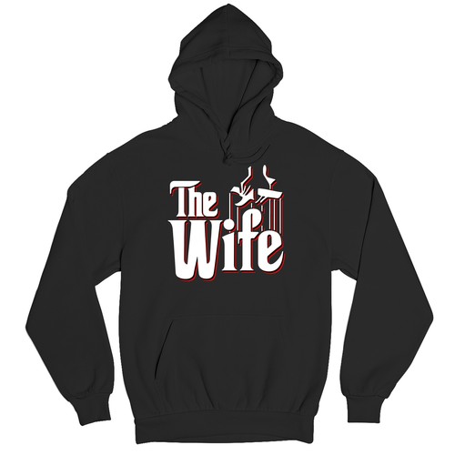 Felpa con cappuccio divertente matrimonio San Valentino festa della mamma