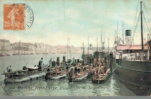 C.P.A / BATEAUX DIVERS / MARINE FRANÇAISE ESCADRILLE DE TORPILLEURS - Picture 1 of 2