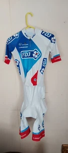 zeitfahranzug FDJ Team Skinsuit Cycling Jersey RADSPORT Kenny ELISSONDE - Bild 1 von 3