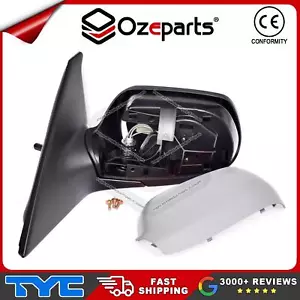 LH Left Hand Manual Door Mirror Assembly For Mazda 3 BK 2003~2009 Sedan / Hatch - Picture 1 of 4