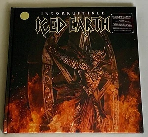 ICED EARTH - Incorruptible - CD+2-Vinyl 10"-EP-Gold, Artbook, Ltd. Jon Schaffer - Foto 1 di 3