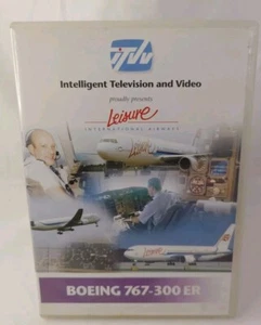 ITVV Leisure International Airways BOEING 767-300ER Flight Deck Experience DVD - Picture 1 of 5