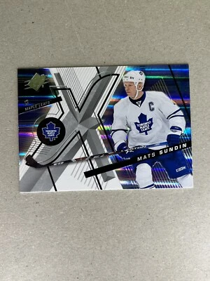 2008-09 SPx Maple Leafs Hockey #6 Mats Sundin - Image 1 of 4
