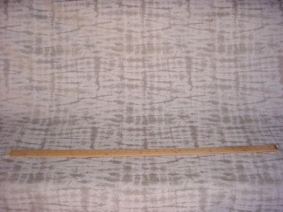 3-3/8Y Scalamandre 27089 Shibori Weave Flax Silk Linen Ikat Upholstery Fabric - Image 1 of 4