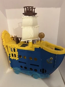 Captain Jake and the Neverland Pirates Mighty Colossus Ship Toy Disney Jr-AS IS - Picture 1 of 5