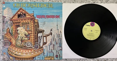 Quicksilver – What About Me ; LP GERMANY 1ST PRESS  EX/VG+ - Image 1 of 3