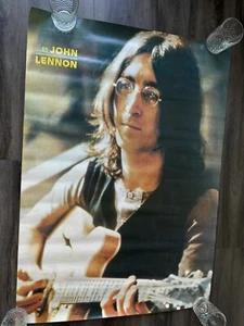 Rare NOS VINTAGE JOHN LENNON LARGE POSTER 43 X 30 ORIGINAL MINT! - Picture 1 of 2