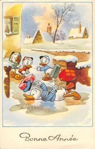 WALT DISNEY CHARACTERS DONALD DUCK & HIS 3 NEPHEWS, COLORART PUB used 1953 - Picture 1 of 2