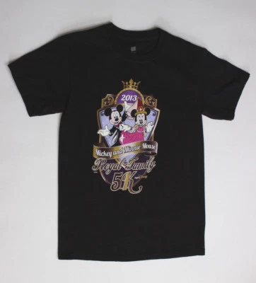 Run Disney футболка WDW 2013 Микки и Минни-Маус Королевская семья 5K размер маленький EUC - Изображение 1 из 4