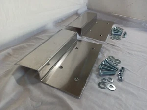 CodyCo Aluminum Loading Ramp End Plate Kit Tops Fits 2" x 12" Boards - Bild 1 von 5