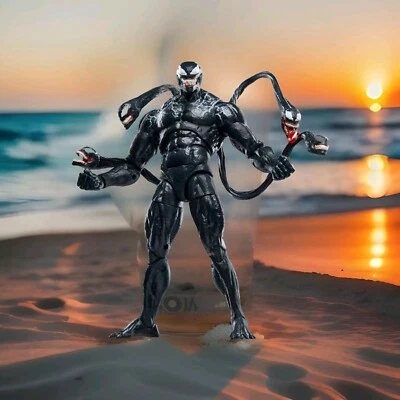 Boneco de ação Marvel Legends Venom Let There Be Carnage Venom 6" exclusivo 🔥🔥 - Imagem 1 de 4