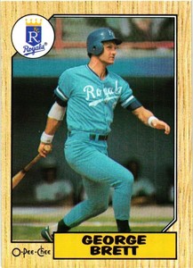 GEORGE BRETT 1987 OPC O PEE CHEE #126  $1 Items MUST Buy 2 to Qualify  B19R3S30P