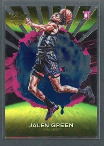 Court Kings Acetate Rookies Jalen Green #14 RC 2021-22 Panini Rockets SP - Picture 1 of 2