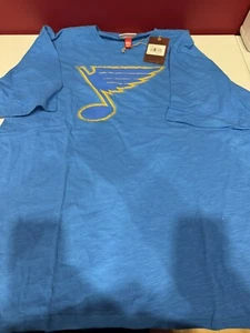 St. Louis Blues Mitchell And Ness Tshirt - Picture 1 of 3