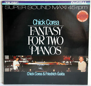 12" Vinyl Maxi - CHICK COREA & Friedrich Gulda - Fantasy For Two Pianos 