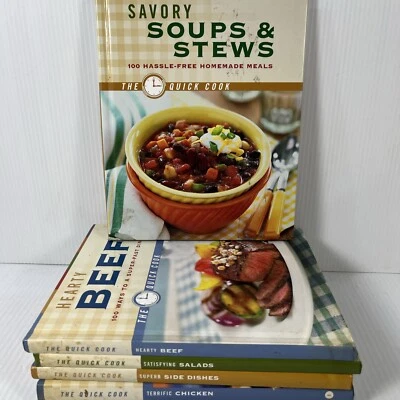 The Quick Cook Cookbook Lot 6 Hardcover Rodale 2004 Foto 1 de 4