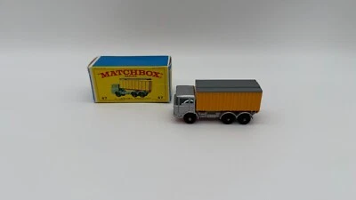 Vintage Matchbox Lesney Series Nr. 47 DAF Tipper Container Truck + OVP - Bild 1 von 4