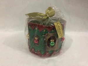 Ambiance Collections Christmas Candle with Christmas Ornaments 122 Hour Life - Picture 1 of 2