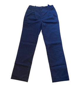 2 BUNDLE French Toast Boys Uniform Blue School Pants Size 16