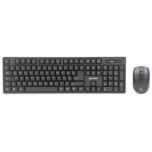 MANHATTAN KIT KABELLOSE MAUS UND TASTATUR DEUTSCHES LAYOUT DE QWERTZ GERMAN - Bild 1 von 5