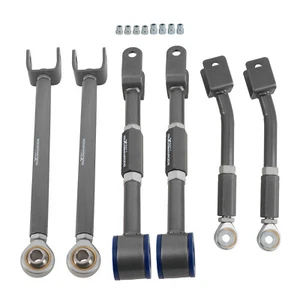 Complete Rear Alignment Kit Camber Toe Arm for Nissan 350Z Infiniti G35 03-2009 - Picture 1 of 11