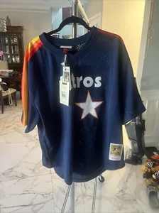 Nolan Ryan Base Ball Trikot Gr. 2x Brandneu  - Bild 1 von 3