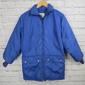 Vintage 60s REI Women's Small Blue Puffer Jacket - Made in Seattle - Rare - Picture 1 of 12