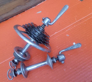 mozzi giroruota cambio corsa bici epoca Bianchi - Foto 1 di 24