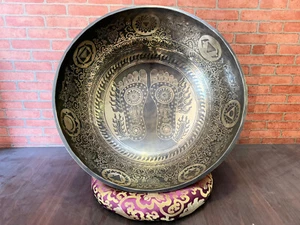 20 inches large standing feet Therapy Tibetan Singing bowl-Premium healing bowl - Picture 1 of 5