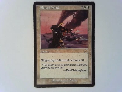 Blessed Wind	 Prophecy #8 - Magic the Gathering MTG - White - Image 1 of 2
