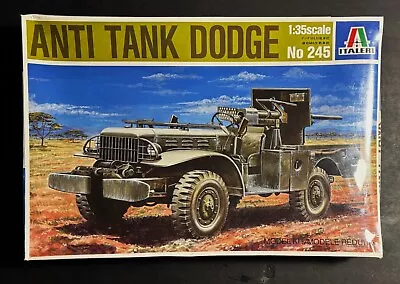 ITALERI 245 - ANTI TANK DODGE - 1/35 PLASTIC KIT SIGILLATA - Immagine 1 di 2