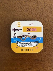 2006 VENTNOR MARGATE NEW JERSEY SEASONAL BEACH BADGE TAG JERSEY SHORE - Picture 1 of 2