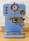 Swan SK22110BLN Retro Pump Espresso Coffee Machine Blue