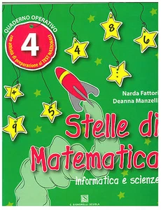 STELLE DI MATEMATICA 4 ,C. SIGNORELLI , 4° PRIMARIA, MATEMATICA 4, 9788843412686 - Imagen 1 de 1